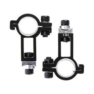 Tranzx opzetstuur bevestigingset van 22.2 tot 25.4 mm blister 2614510