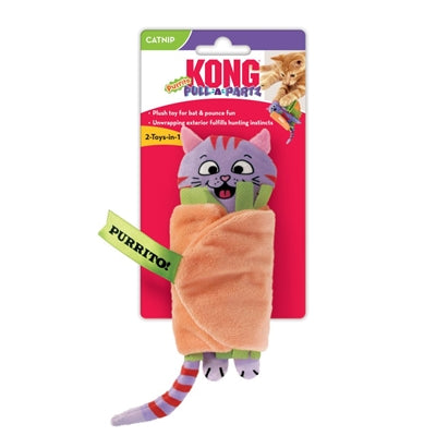 Load image into Gallery viewer, Kong Pull-a-partz purrito
