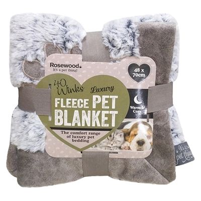 Rosewood Luxury fleece deken
