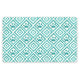 Tarhong Placemat paw ikat turquoise blauw