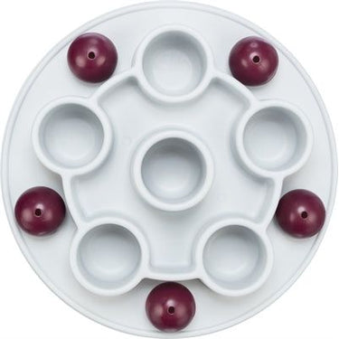 Trixie Cat activity pentagon wit bordeaux