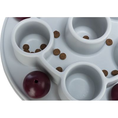 Load image into Gallery viewer, Trixie Cat activity pentagon wit bordeaux
