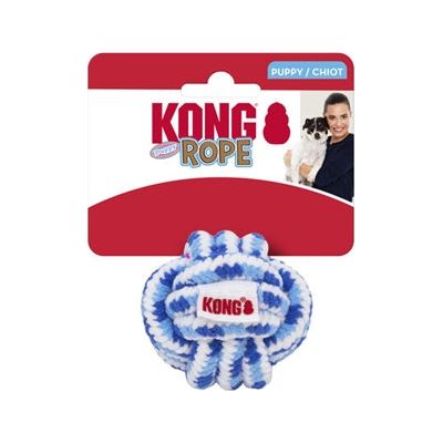 Load image into Gallery viewer, Kong Rope ball touwbal puppy assorti
