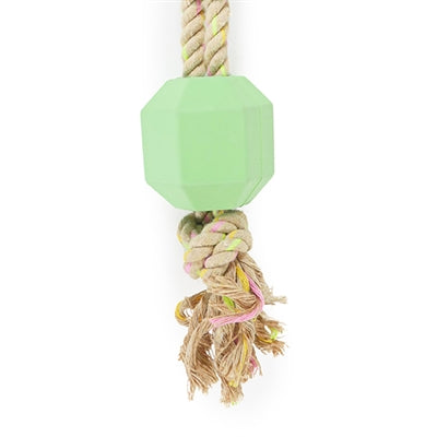 Load image into Gallery viewer, Rosewood Tough twist rubber met touw mint smaak
