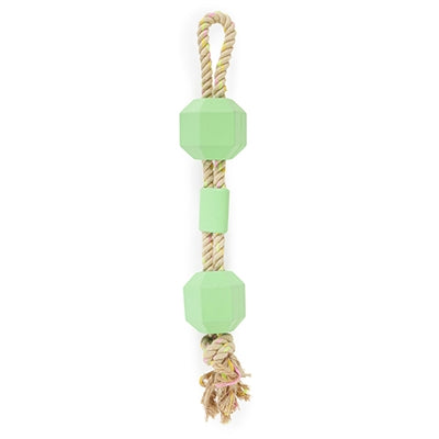 Load image into Gallery viewer, Rosewood Tough twist rubber met touw mint smaak
