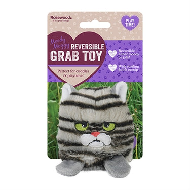 Rosewood Moody moggy omkeerbaar grijpspeelgoed