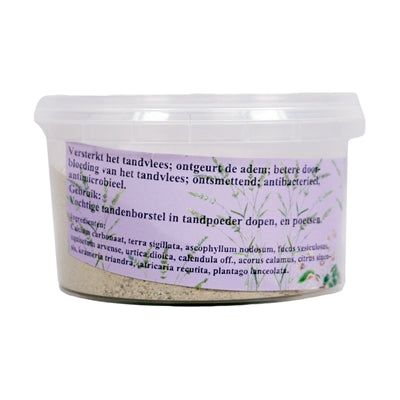 Dierendrogist Fytotherapie kruidentandpoeder paradontose