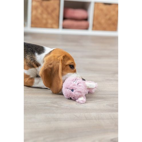 Load image into Gallery viewer, Trixie Pluche haas met tpr ring voor puppy
