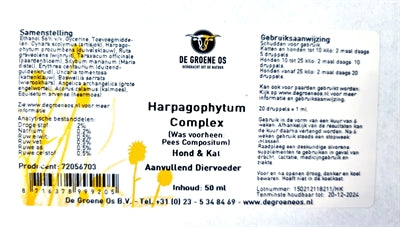 Load image into Gallery viewer, De groene os Harpagophytum complex hond kat
