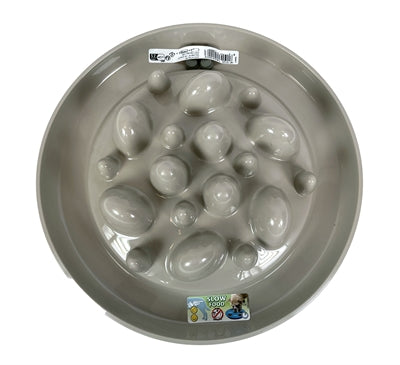 Load image into Gallery viewer, Happy pet Mad about pets voerbak cactus slow feeder mokka

