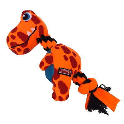 Load image into Gallery viewer, Kong Signature dynos fleece met piep assorti
