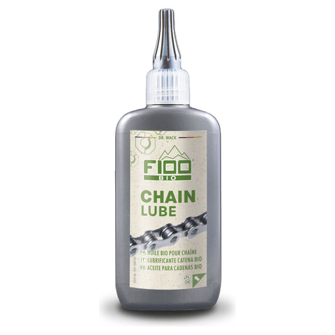 Bio kettingsmeermiddel DR.WACK F100 bio chain lube - druppelflesje à 100ml