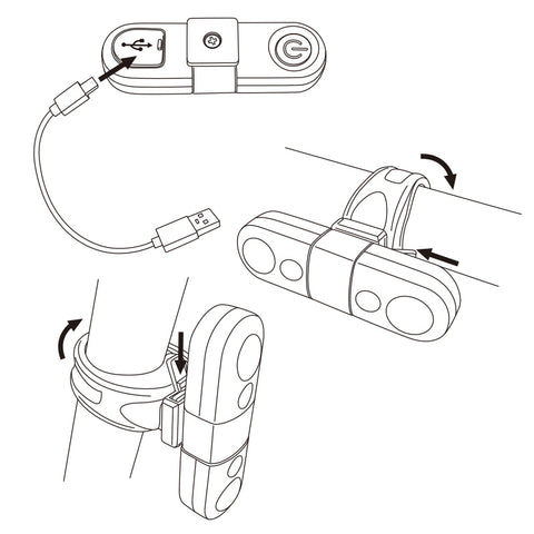 Verlichtingsset USB Capsule Duo