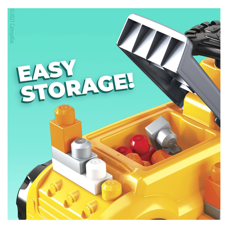Load image into Gallery viewer, Mega Bloks CAT Build n Loopauto met Blokken
