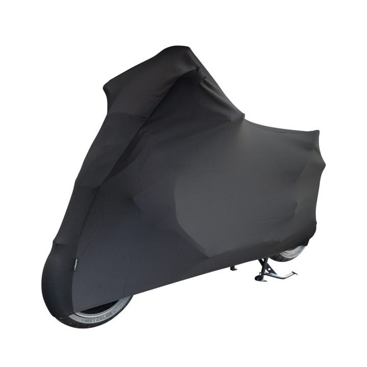 Motorhoes DS Covers FLEXX medium - zwart