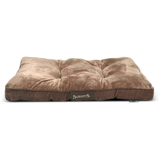 Scruffs Tramps Scruffs Tramps Huisdierenkussen Chester bruin maat M 1159