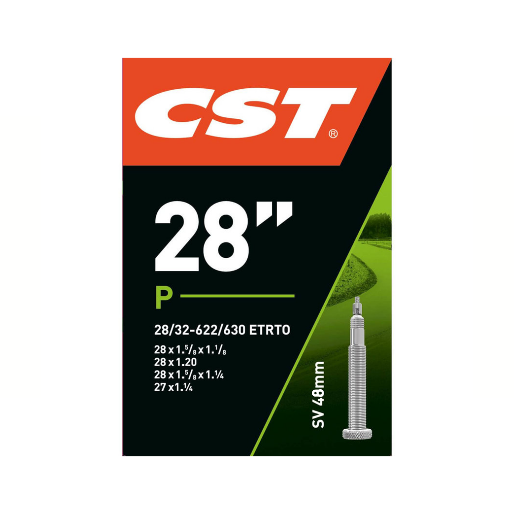 Cst binnenband 28x1 5 8x 1 1 8, etrto 28 32-622 630, ventiel presta frans 48mm