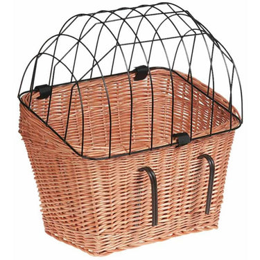 FLAMINGO FLAMINGO Hondenfietsmand 45x38x47 cm wilgen