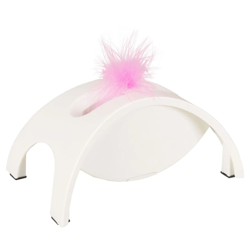 Load image into Gallery viewer, FLAMINGO FLAMINGO Kattenrolspeelgoed Crazy Bridge 19x12x9 cm wit
