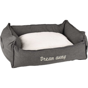 FLAMINGO FLAMINGO Hondenbed met rits Dream Away 90x70 cm grijs