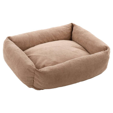 FLAMINGO FLAMINGO Hondenmand met rits Colette rechthoekig 50 cm taupe