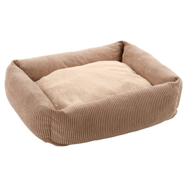 FLAMINGO FLAMINGO Hondenmand met rits Colette rechthoekig 50 cm taupe