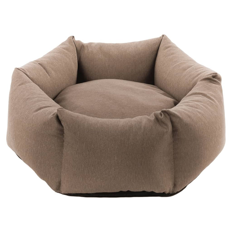 Load image into Gallery viewer, FLAMINGO FLAMINGO Hondenmand met rits Panama hexagonaal 50x18 cm taupe
