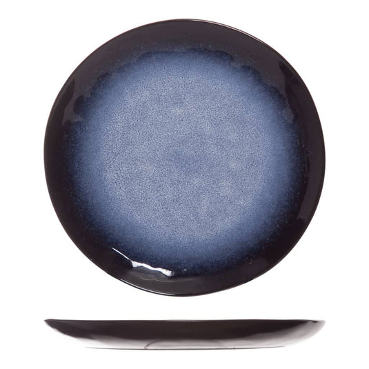 Cosy Trendy Cosy Trendy Dessertbord Sapphire 6 st Ø20 cm saffierblauw