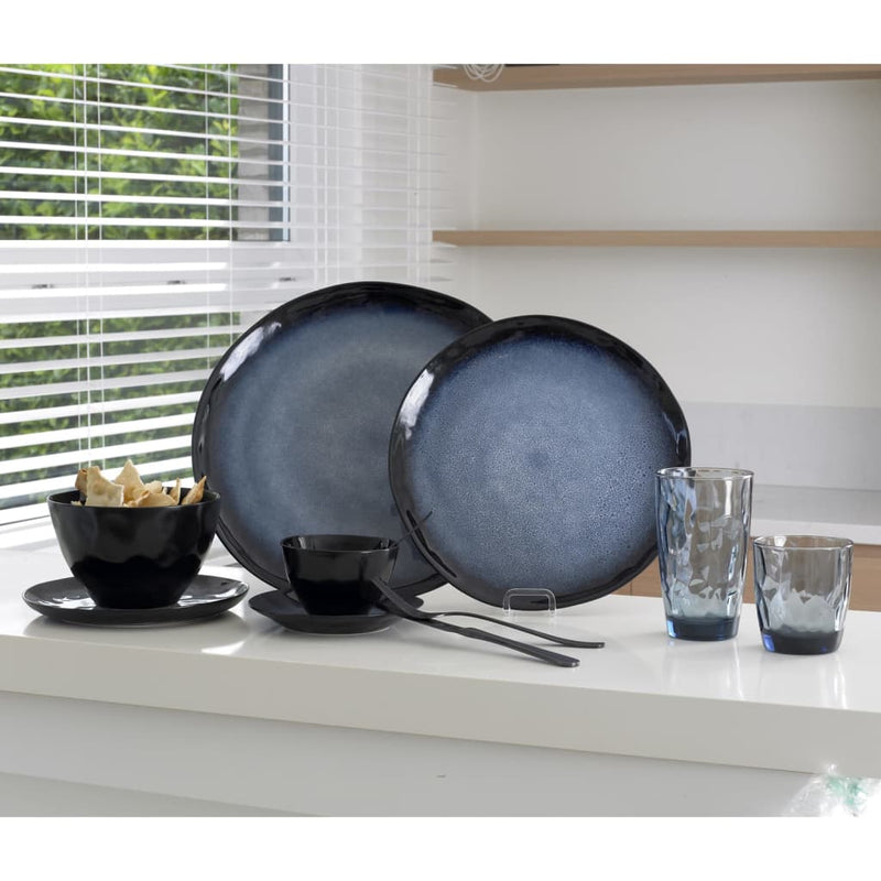 Load image into Gallery viewer, Cosy Trendy Cosy Trendy Dessertbord Sapphire 6 st Ø20 cm saffierblauw
