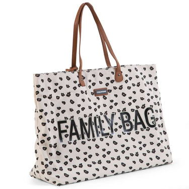 CHILDHOME CHILDHOME Verzorgingstas Family Bag luipaardmotief canvas