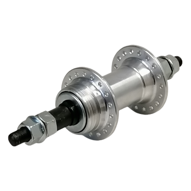 Hzb achternaaf alu freewheel pion vaste as 36 gaats 175 mm
