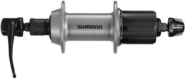 Achternaaf 8 9 speed Shimano FH-TX500 QR 36 gaats - zilver