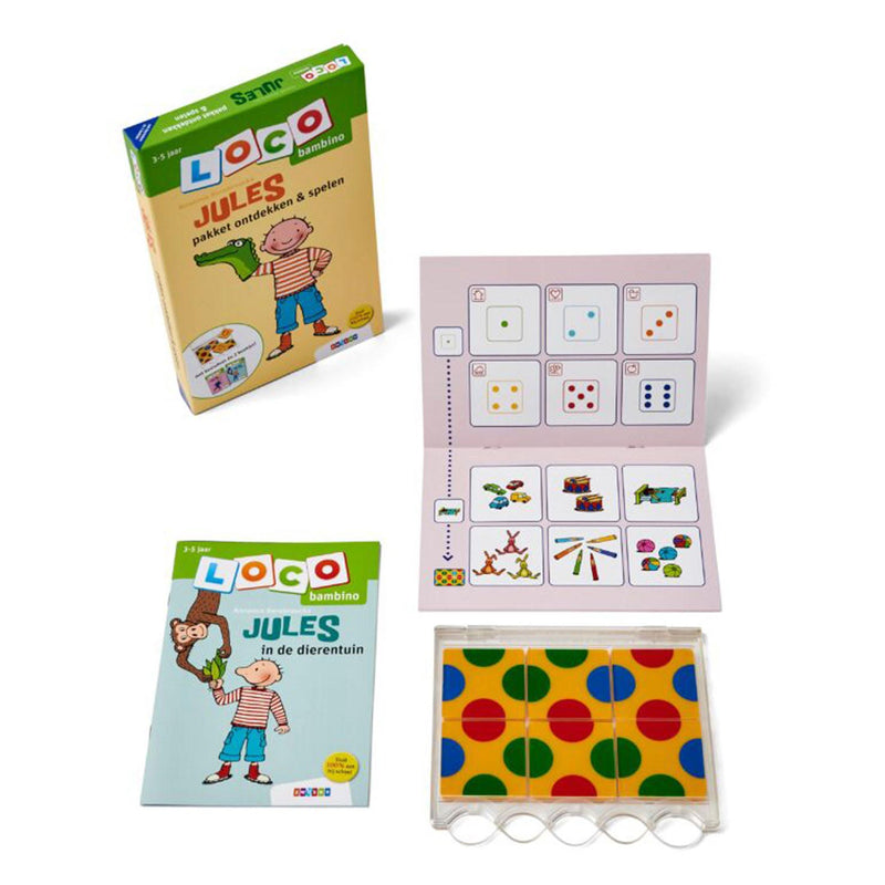 Load image into Gallery viewer, Loco Bambino Pakket Jules Ontdekken en Spelen (3-5 jaar)
