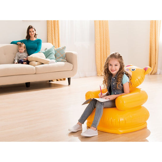 Intex Kinderstoel Happy Animal-Geel