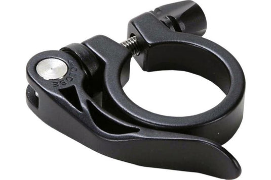 Kalloy zadelpenklem 28.6mm snelspanner zwart