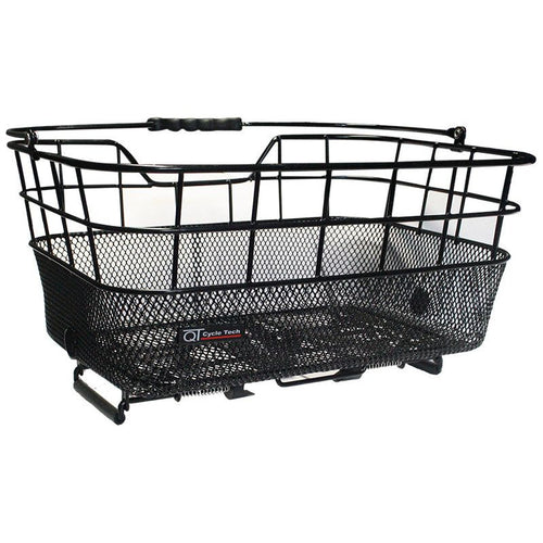 Qt cycle tech mand lucca staal achter afneembaar met hengsel