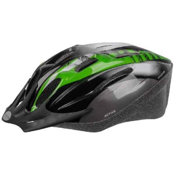 helm Active atb race groen gestree