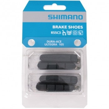 Remrubber Shimano R55C3 voor aluminium velg (2 paar)