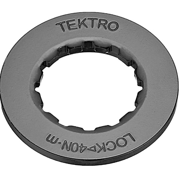 Lockring Tektro voor Centerlock remschijf - steekas Ø12mm - staal