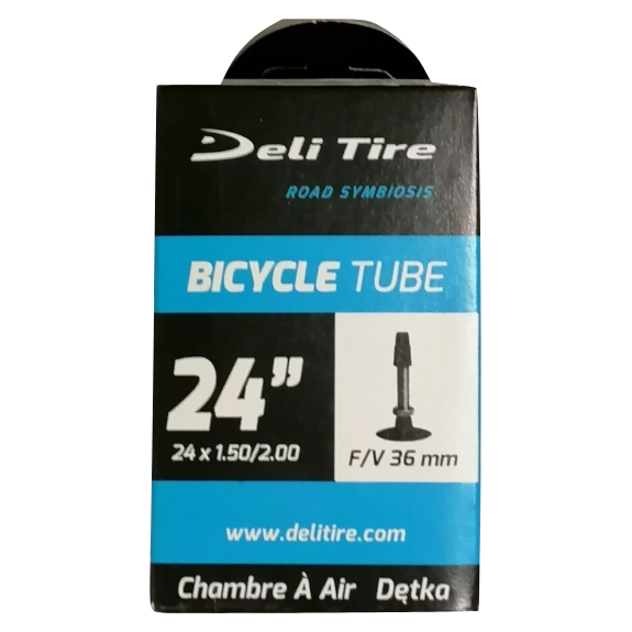 Deli Tire binnenband sv-10 24 inch 40 54-507 24x1.75 2.125 35 mm