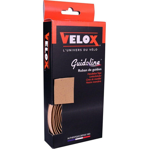 Velox stuurtape Maxi kurk lichtbruin (set)