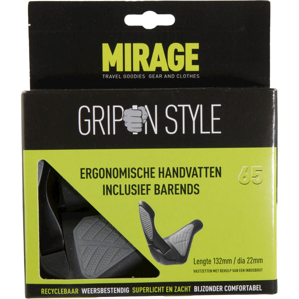 Mirage handvatten Grips in style 134 134 +barend zw. gr.