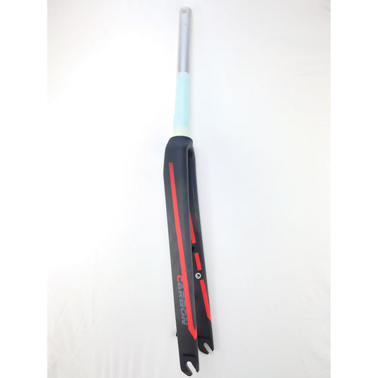 Vork 28 1 1 8 carbon s-8500 zwart rood