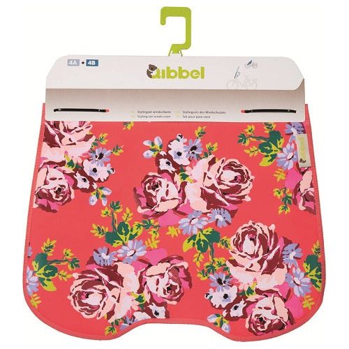 Qibbel stylingset luxe wind scherm Blossom Roses CoralQ736