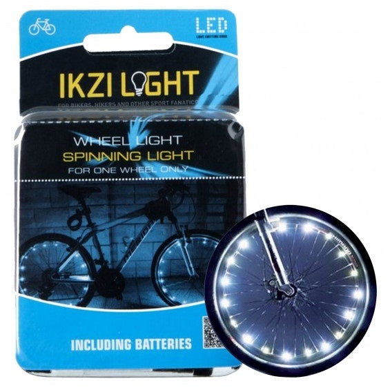 IKZI Light wiellicht Spinning light 20 led batterij groen