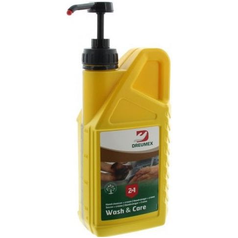 Dreumex wash care handreiniger handzeep 1 liter met pomp