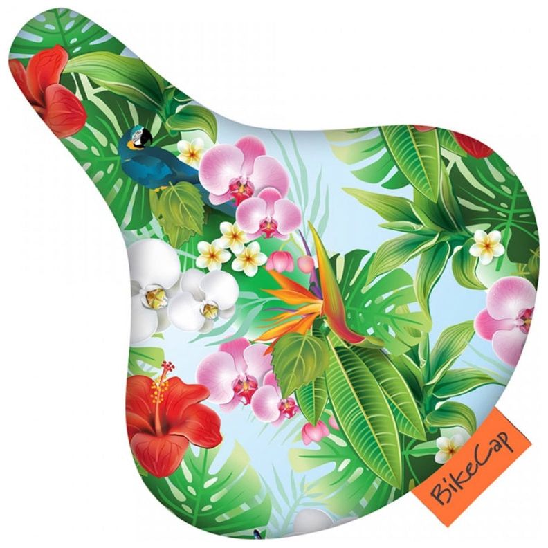 Load image into Gallery viewer, Bikecap Zadeldek Tropical Flower
