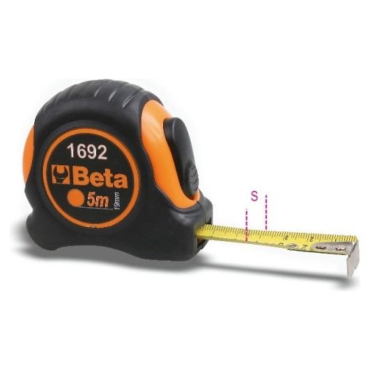 Beta 1692 rolbandmaat met behuizing meetlint staal 3m