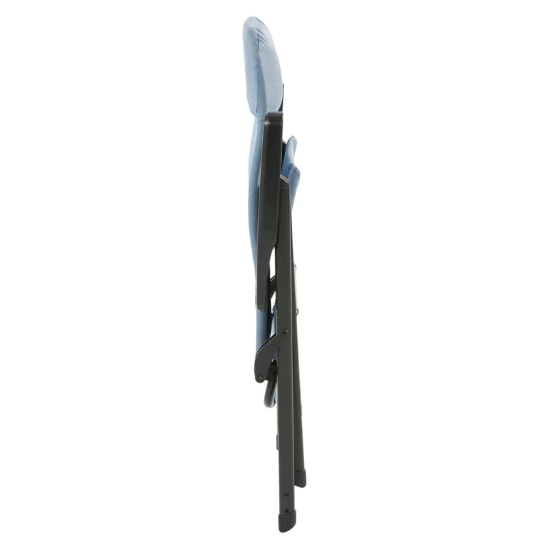 Load image into Gallery viewer, Travellife Travellife Campingstoel verstelbaar Lago Comfort L golvend blauw
