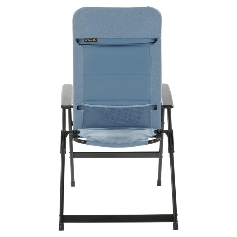 Load image into Gallery viewer, Travellife Travellife Campingstoel verstelbaar Lago Comfort L golvend blauw
